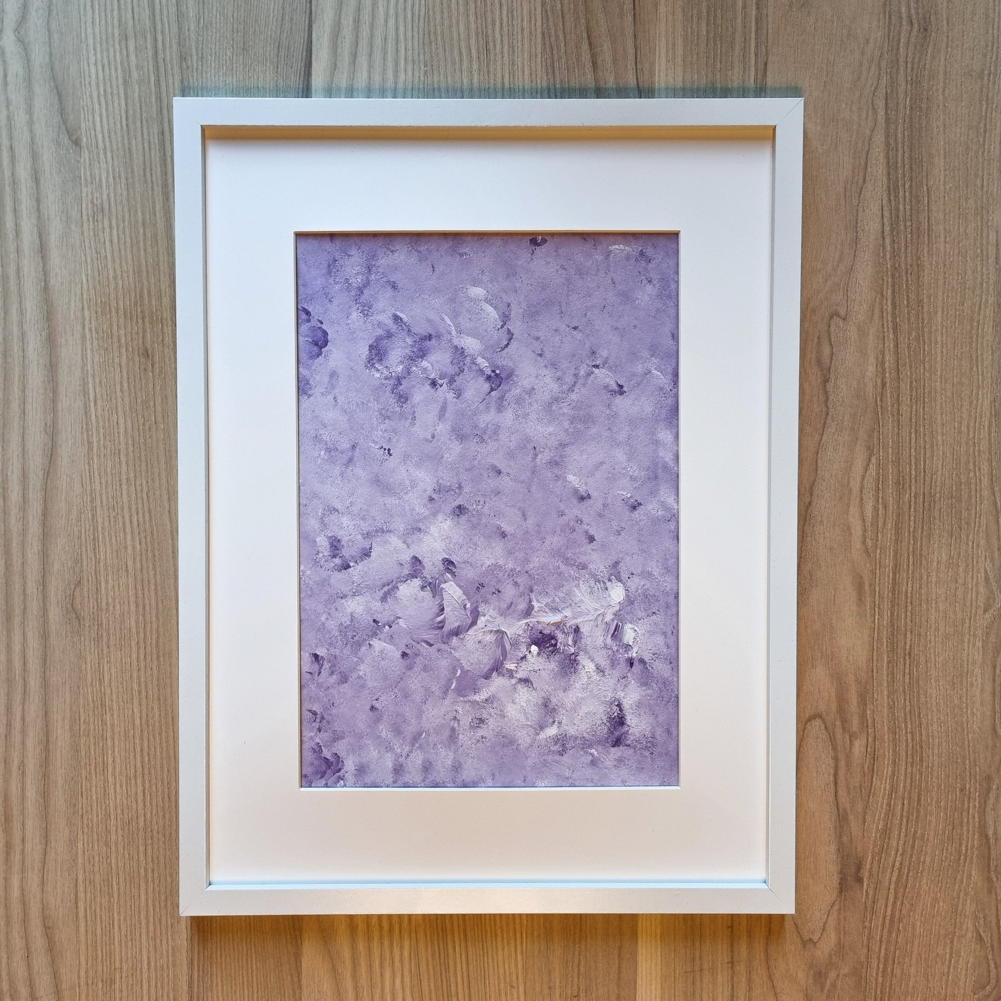 purple and abstract, Feel good one of one-of-a-kind colorful original abstract art created by up-and-coming Scandinavian artist Jeanette Haga as decor for modern homes