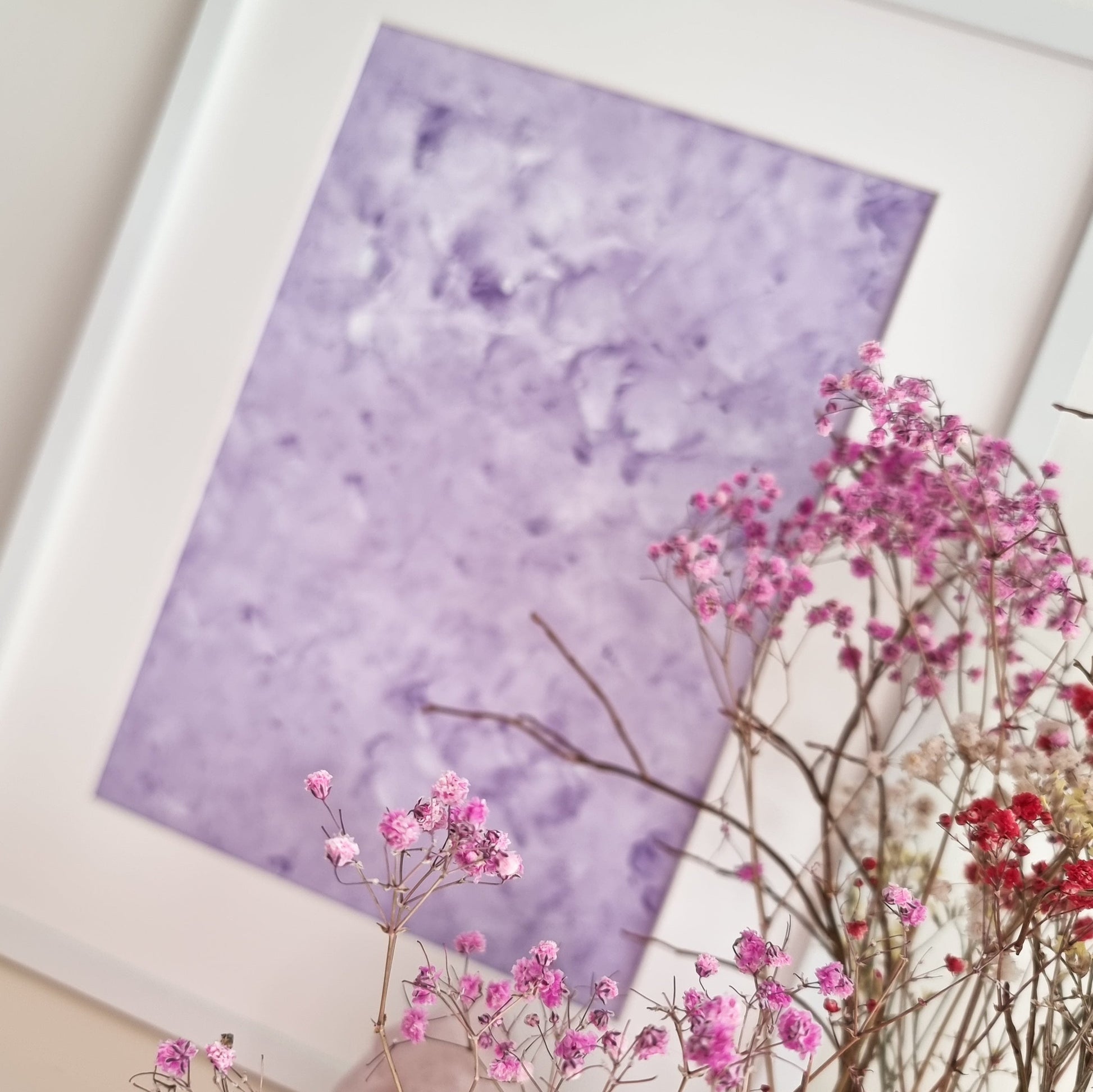 purple and abstract, Feel good one of one-of-a-kind colorful original abstract art created by up-and-coming Scandinavian artist Jeanette Haga as decor for modern homes