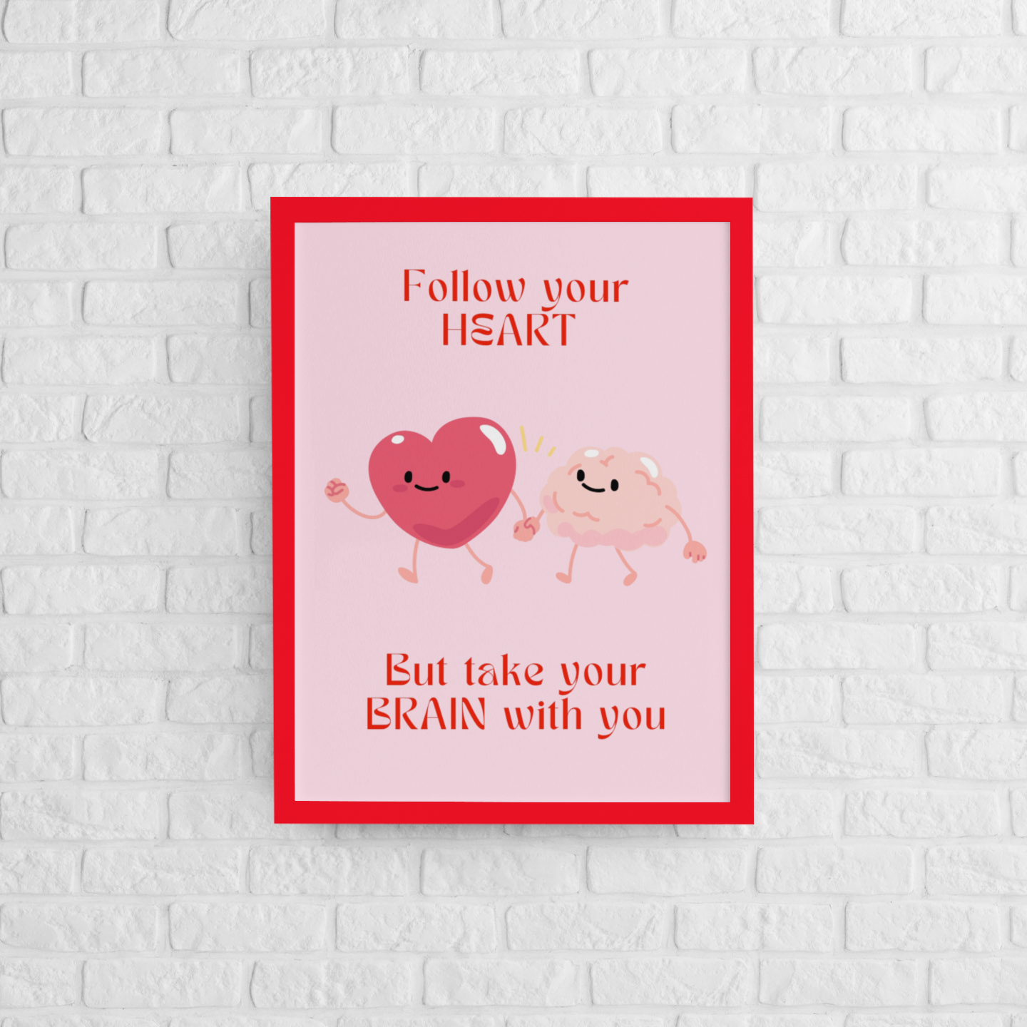 Feel good pastel pink digital art created by up and coming scandinavian artist Jeanette Haga as decor for modern homes