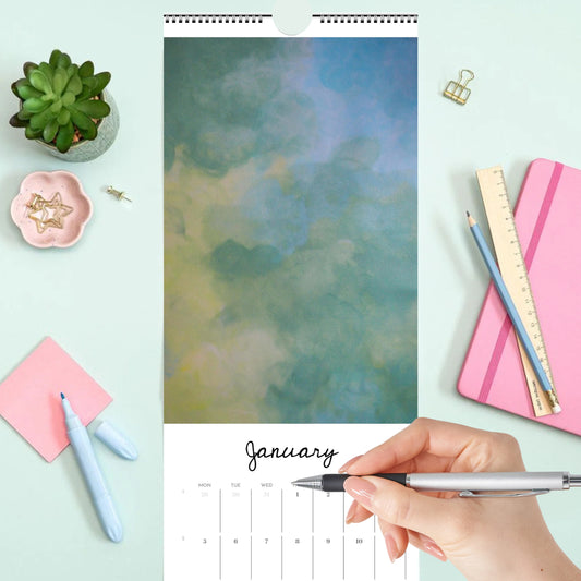 Abstract art wall calendars 2026