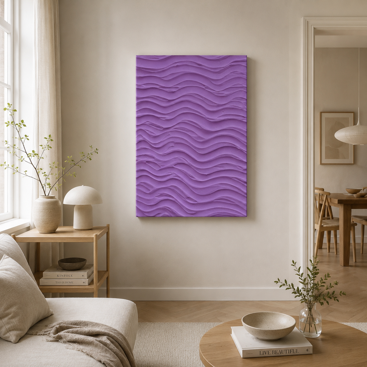Flow No 3 - Canvas Print