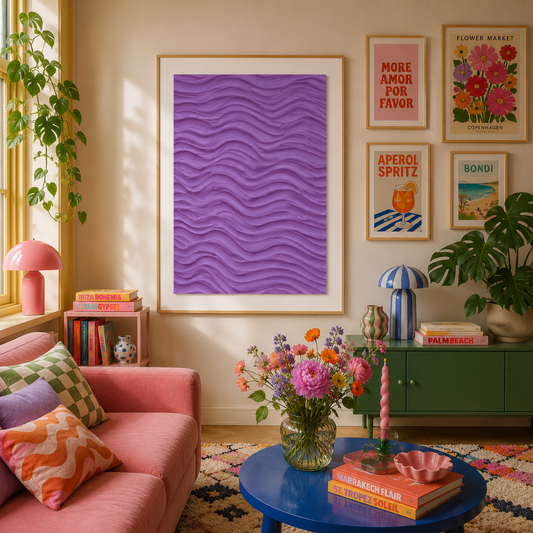 Flow No 3 - Fine Art Poster