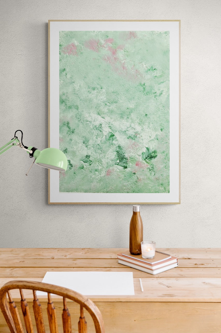Spring Meadow Art Poster