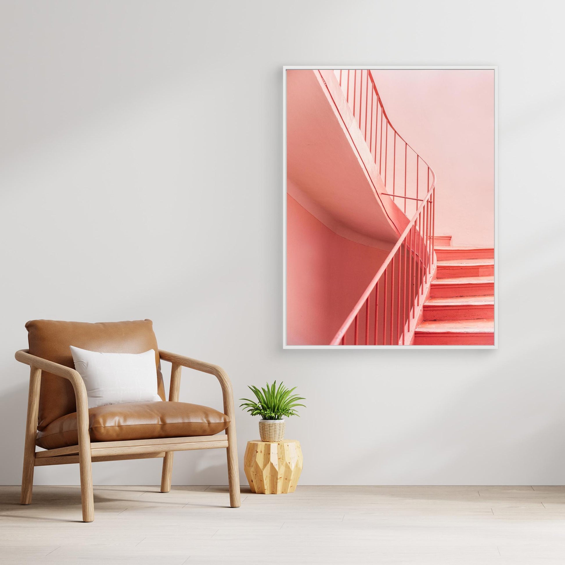 Pink Steps Cannes | Architectural Minimalism by Raisa Zwart