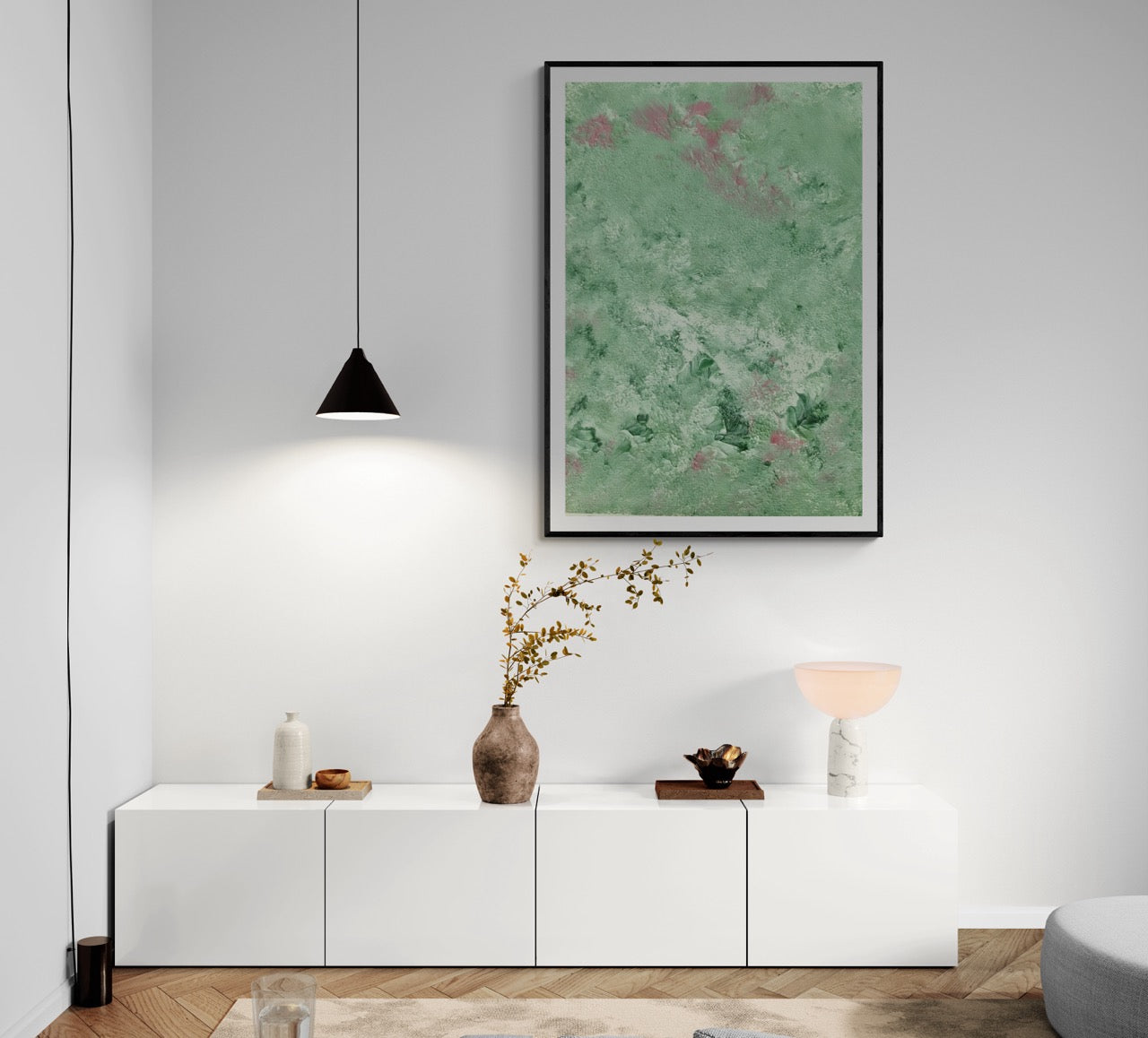 Spring Meadow Art Poster