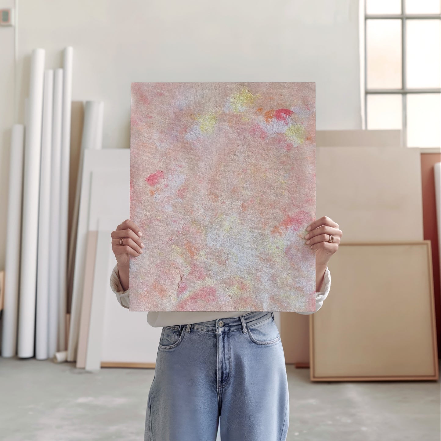 Peachy - Canvas Print