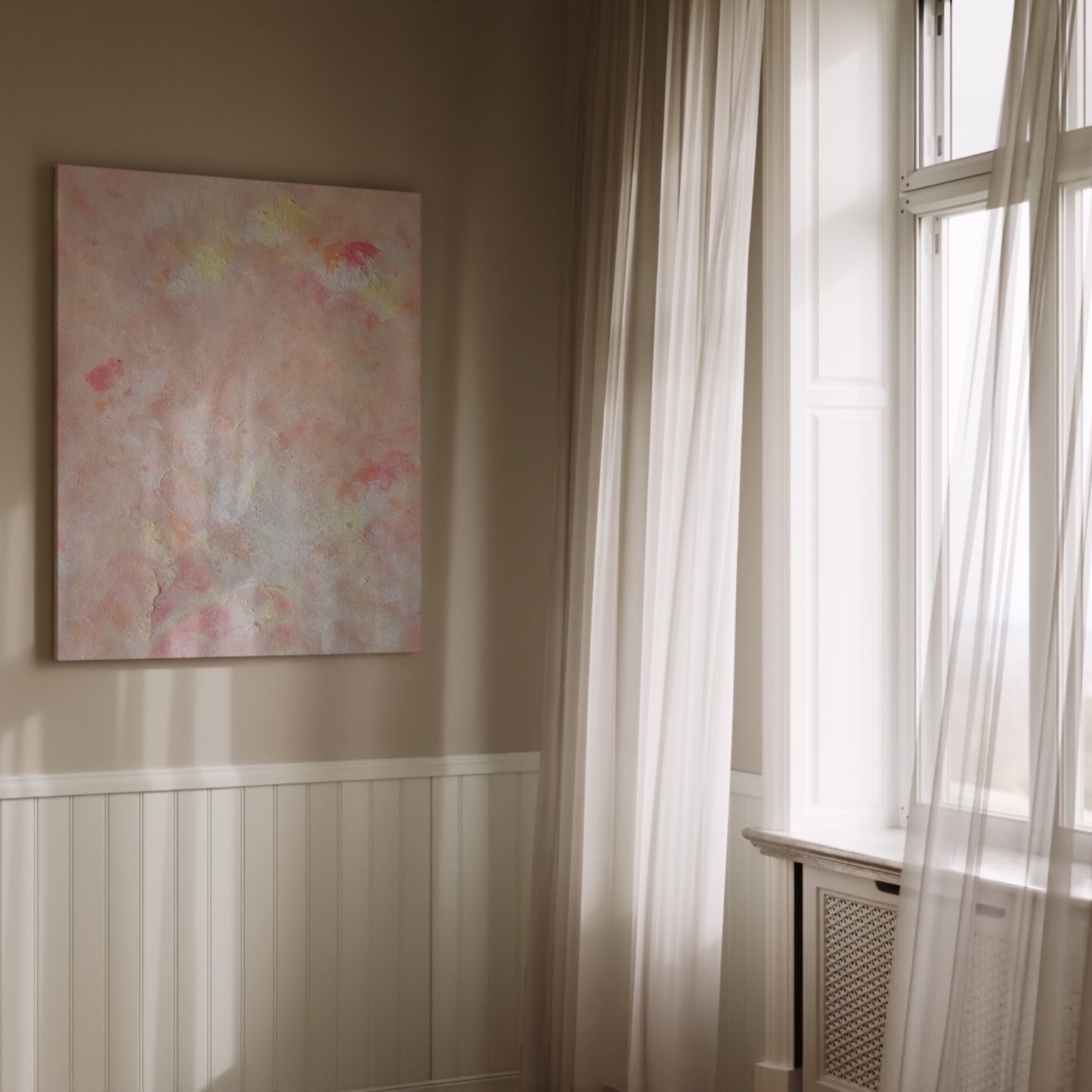 Peachy - Canvas Print