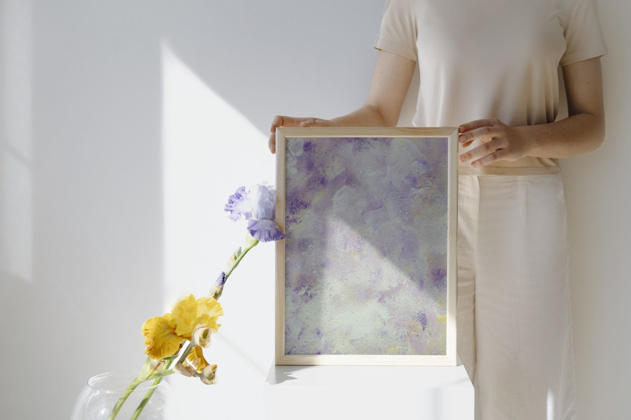 Lavender Mists Art Poster