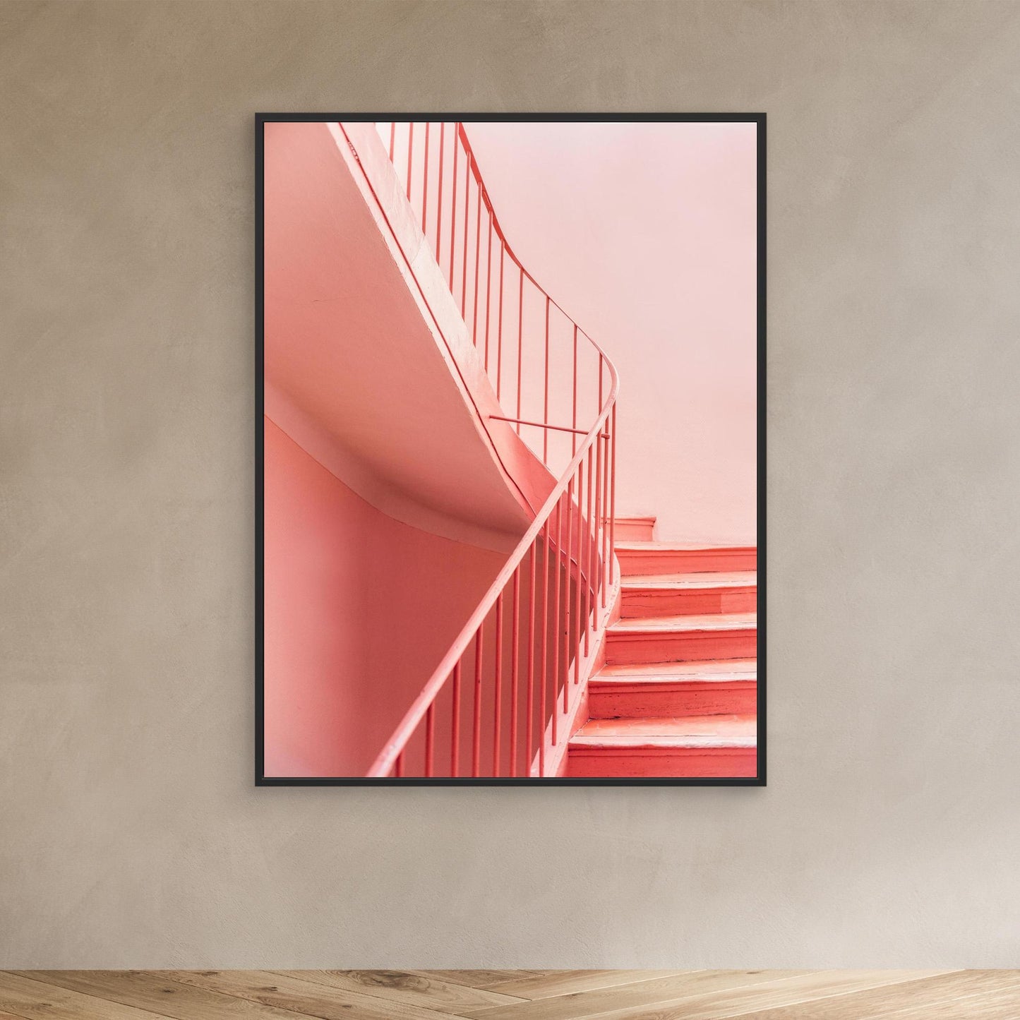 Pink Steps Cannes | Architectural Minimalism by Raisa Zwart