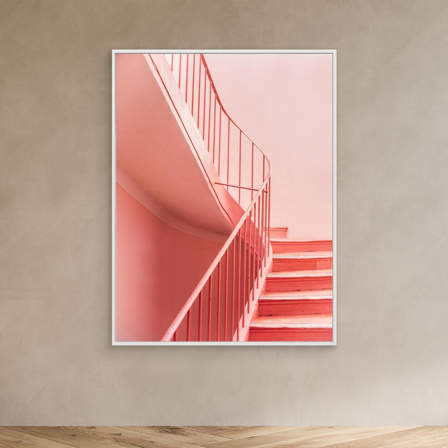 Pink Steps Cannes | Architectural Minimalism by Raisa Zwart